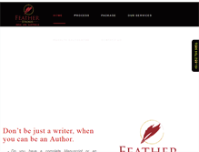 Tablet Screenshot of featherstrokes.com